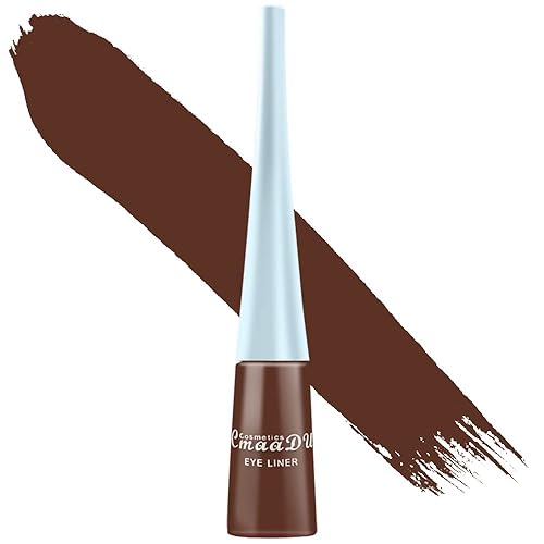 FAEYLI Lápiz delineador líquido duradero impermeable delineador de ojos mate delineador de ojos rosa blanco negro rojo marrón verde morado