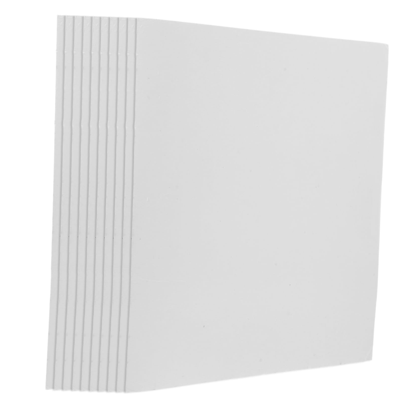 Papel de Filtro Grande 30x30cm 10 Piezas de Papel Absorbente | Blanco, Papel para Filtración y Absorción Rápida, Solución Multifuncional para Hogar y Separación de Impurezas