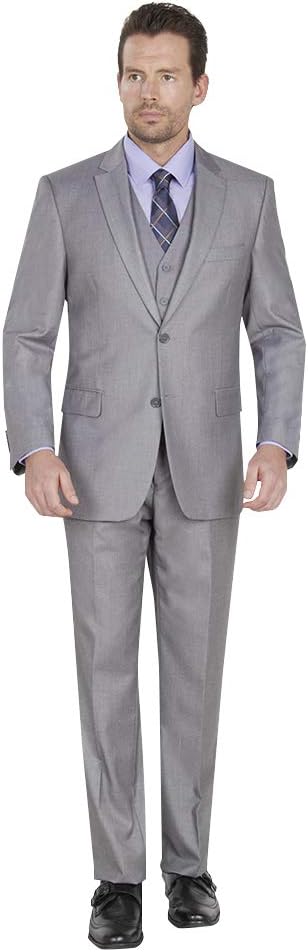 Mens Suit 2 Button 3 Piece Modern Fit