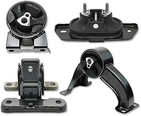Engine Motor & Transmission Mount Compatible with 2007-2014 Chrysler 200/Sebring/Dodge Avenger 2.4L 2.7L 3.5L Kit 4pc | A5420 A5469 A5443 A5465