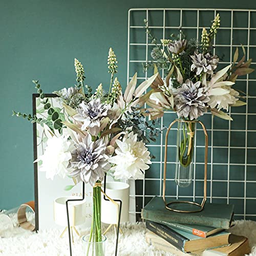 Fleur artificielle durable pour décorations intérieures de table sans entretien - 4