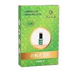 Moxa Artemisa Puro,Moxa Sin Humo 180 rollos de varillas moxibustión, minitubo moxa, adhesivo autoadhesivo for , quemador sin humo