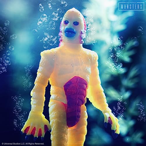 Image of Super7 Universal Monsters Creature from The Black Lagoon (Costume Colors) - 3.75 in Scale Reaction Figure