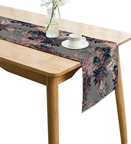 Image of Handmade Jute Table Runner for 8 Seater, Heat Resistant & Non-Slip Dining Table Runner, Natural Rustic Farmhouse Decor for Dining, Coffee & Centre Table, 12 x 94 Inches AATR0058