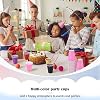 Uiifan 50 Pieces 9 oz Plastic Cups Disposable Drinking Cups Bulk for Beverage Coffee Picnics Christmas Day Birthday Party Wedding Halloween Thanksgiving(Pink)