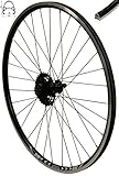 Redondo 28 Zoll Hinterrad Laufrad Felge Schwarz + 7 Fach Shimano Kassette
