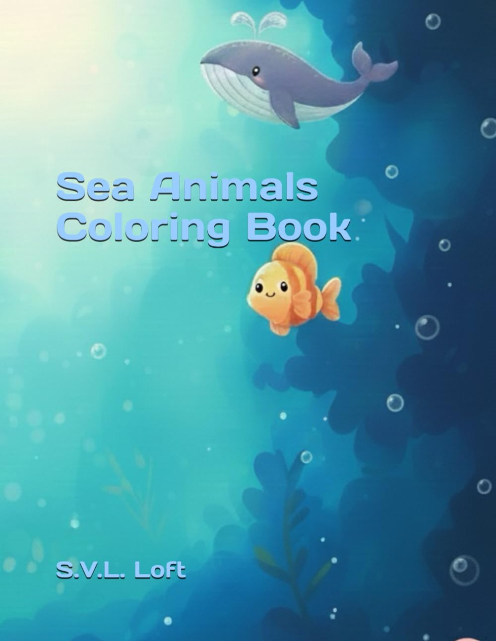Sea Animals Coloring Book