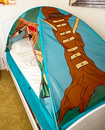 Pacific Play Tents 19790 Kids Tree House Bed Tent Playhouse - Twin Size - Image 3