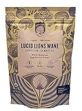 Hamilton's Lucid Lion’s Mane Organic Mushroom Extract Powder for synaptic Repair high Potency Promot