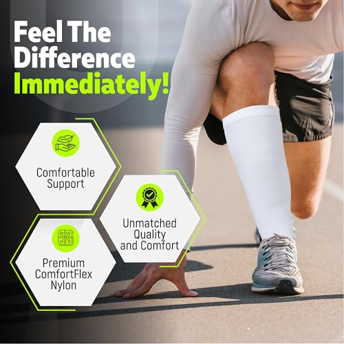 Image of Crucial Compression Socks for Men & Women (20-30mmHg) Running, Athletic, Travel