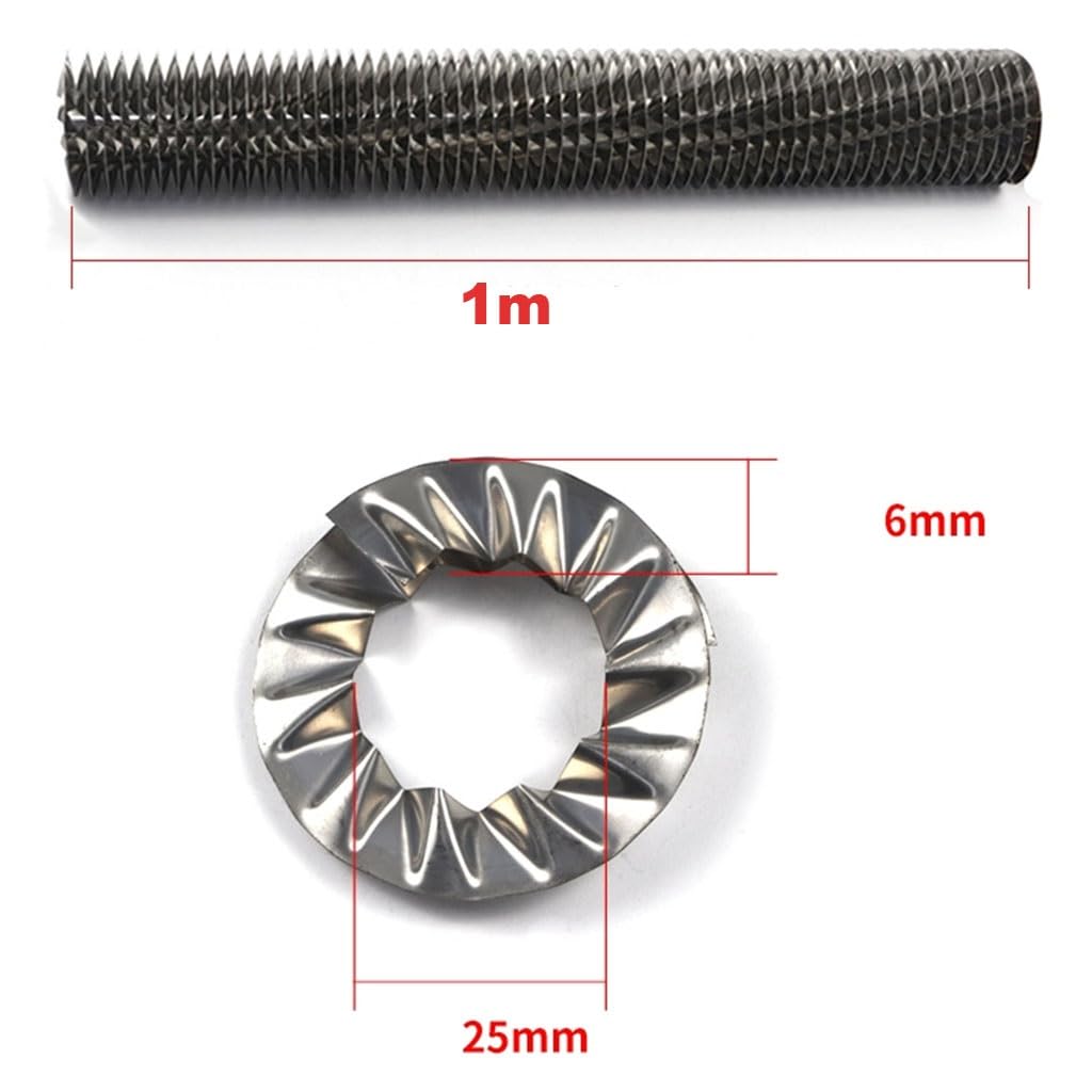 Dissipateur thermique à ailettes creuses en spirale SUS 1M(ID25mm height15mm)