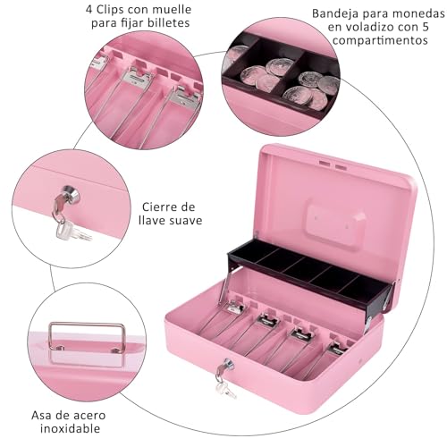 La Mejor Lista de Caja para Guardar Dinero los 5 mejores. 29 Caja para Guardar Dinero marca KITCHEN CHOICE (2)
