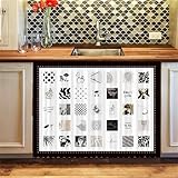 【Ocasión】: Elegante y funcional, nuestras cortinas para gabinetes son el toque final perfecto para completar el aspecto de su habitación. Las cortinas cortas se pueden utilizar en cortinas de cocina, zapateros, lavaderos, armarios, estanterías, debajo de fregaderos, estanterías infantiles o cualquier espacio del hogar.