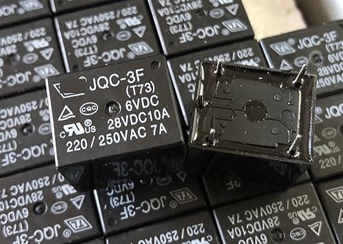 Relais 5VDC 6VDC 9VDC 12VDC 24VDC JQC-3F T73 MOBYAT électronique