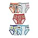 Disney Little Boys' Cars 5-Pack Brief, Colors and Prints may Vary