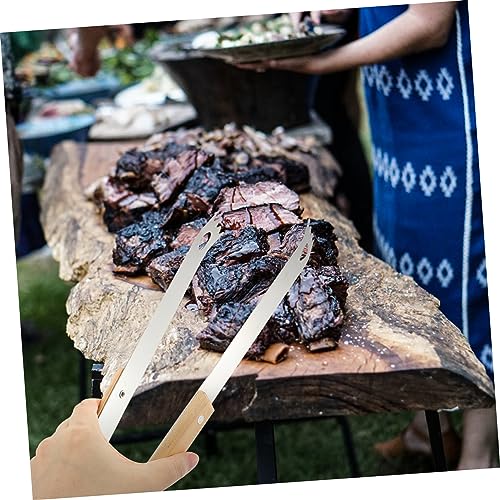 Set de utensilios para parrilla POPETPOP 4 piezas portátil miniatura 4