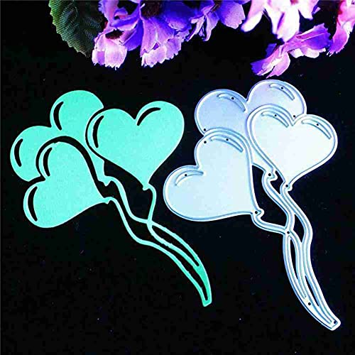 Amore cuore palloncino metallo fustelle stampo