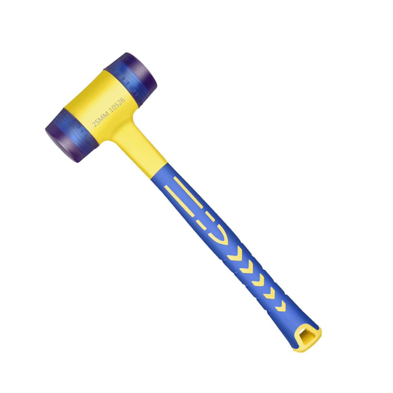 Alloneslife Headed Installation Hammer Rubber Hammer Insulated Installation Machinery Maintenance With Rubber Handle Assembly