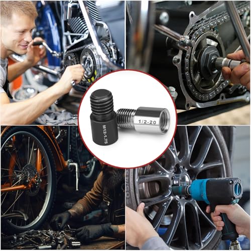 Image of Thread Checker, Nut and Bolt Thread Checker, Bolt Size and Thread Gauge, 44 Individual Bolt and Nut Identifier Gauge (23 Standard & 21 Metric) Especially for Size Check in Tight Spaces