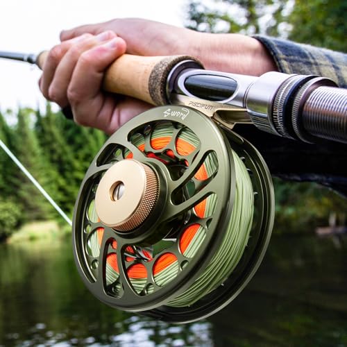 Image of Piscifun Sword Fly Fishing Reel, CNC-Machined Aluminum Alloy Fly Reel