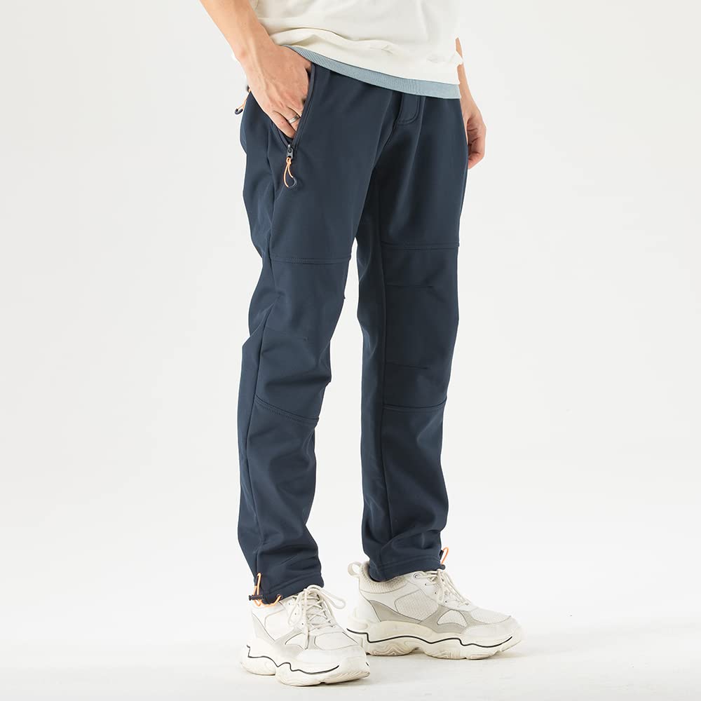 TONY BACKER Pantaloni Uomo Invernali Sci Trekking Impermeabile Antivento Escursione shoftshell Outdoor