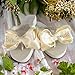 Bow Flip Flops High 3.5 Inch Wedge Bride Glitter, White with Navy Blue Sparkly Lettering, Customize your Heel Height and Colors for Bridal Wedding Sandals