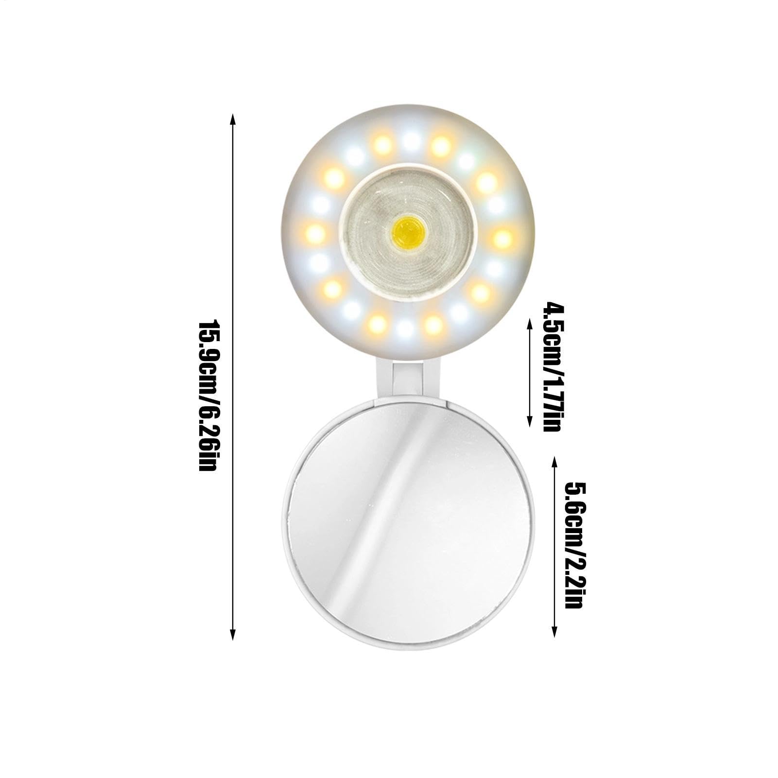 Luz de selfie magnética para móvil 3 Niveles de Brillo