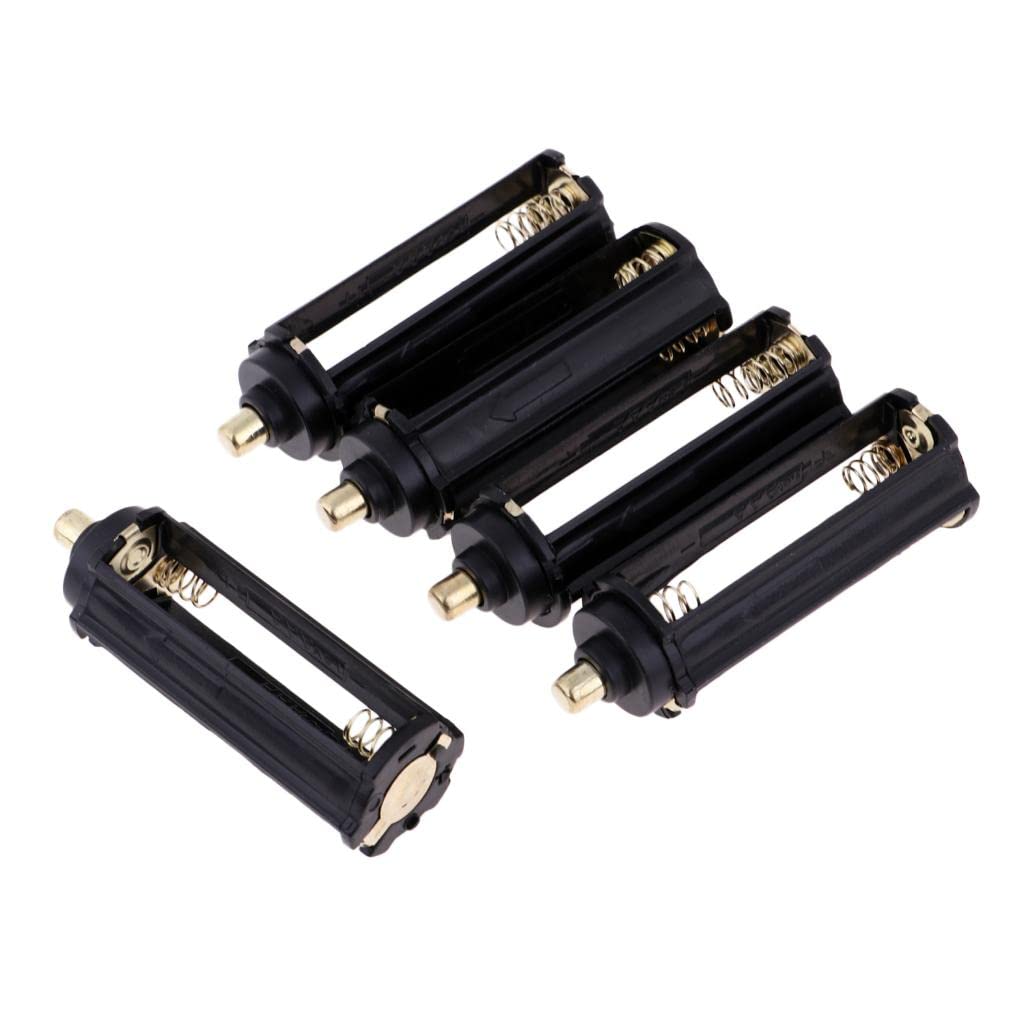5pcs Flashlight Torch Lamp Light 3xAAA Spring Battery Holder Case Box Support Connect Adapter (B0917966QM) Amazon Price History, Amazon Price Tracker