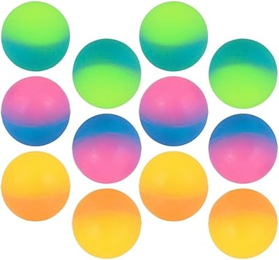 Pelotas Saltarinas Brillantes - Paquete de 10