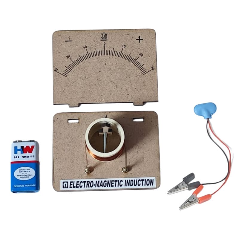 ESPtronics Physics Lab DIY Experiment Kit – Faraday’s Law of Electromagnetic Induction Galvanometer Working Model Mini Science Project for Class 12 Students - Image 6 thumbnail