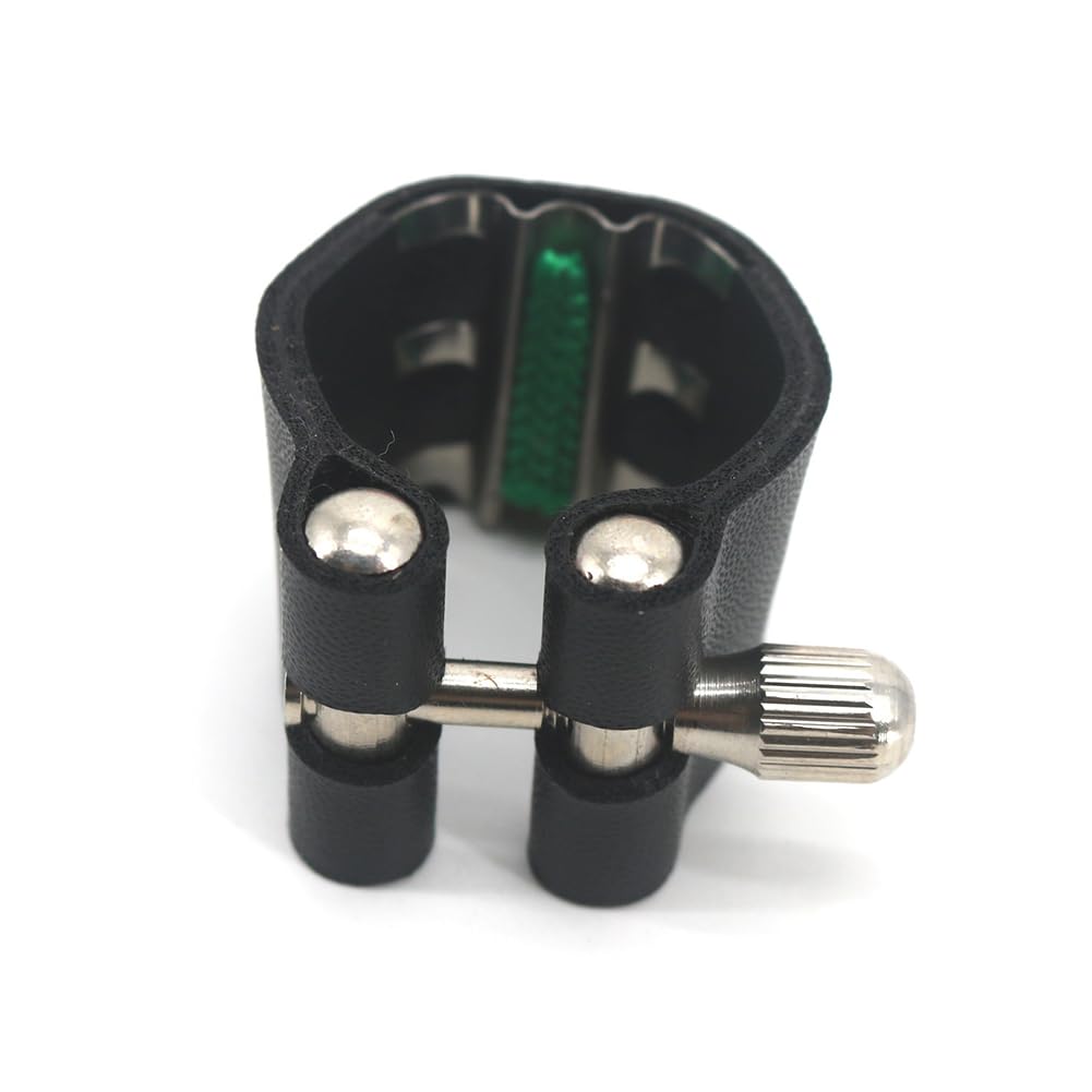Alto Sax Bocchino Sax Legatura Chiusura Sostituzione Ecopelle Legatura Accessori di Ricambio