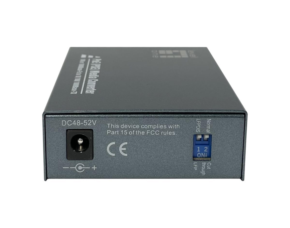 LevelOne GVT-2013 konwerter mediów Gigabit RJ45-na SC, PoE PSE, wielomodowe włókno szklane, 0,5 km