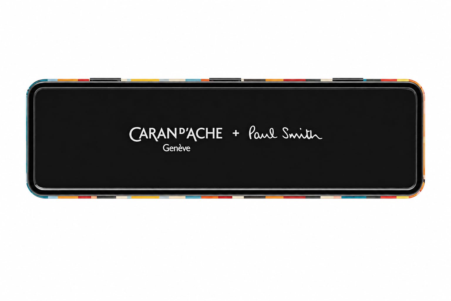 Caran d'Ache Kugelschreiber 849 Paul Smith Schwarz, 1 Stück (1er Pack)