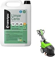 Limpe Certo MAQ detergente neutro para limpeza pesada em pisos com tecnologia antiespuma 5 Litros - Nano4You