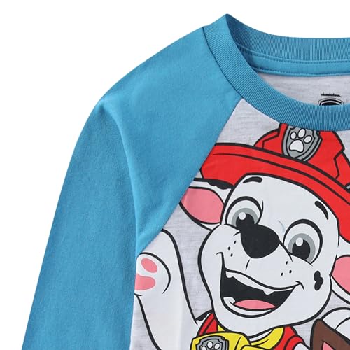 Image of Paw Patrol Boys Long Sleeve Shirt and Pants Set for Toddler to Big Kids