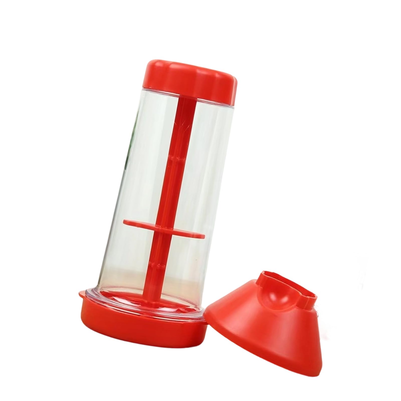 hogtnd Rotating Flour Sieves with Lid Handheld Strainer Sifter Mixers Cup Kitchen Gadget Baking Tool Handheld Rotating Cup