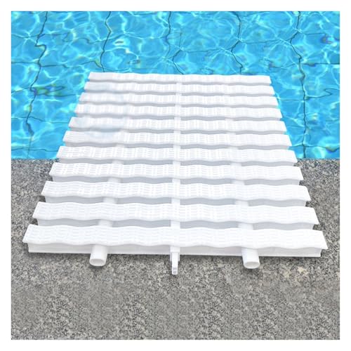 Grille de trop-plein pour drain de piscine couvercle drainage tranchée blanc épissable