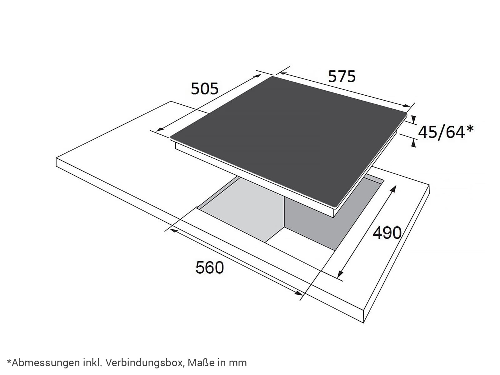Amica KMC 13282 E Elektro-Kochfeld / Glaskeramik / Breite: 60 cm / Knebelsteuerung