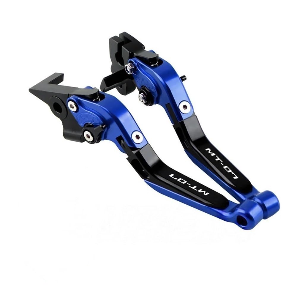 Xvasdgaer E For Ya&Maha Mt-07 Fz-07 2014-2025 Motorcycl Cnc Adjustabl Folding Xtendabl Brak Clutch Levers Handle(E)