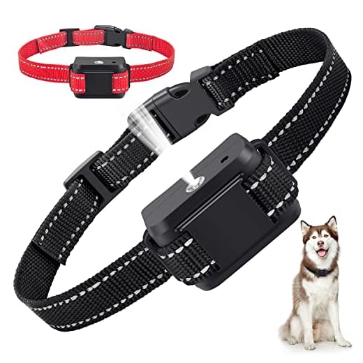 Bubbacare Citronella Bark Collar Automatic Stop Dog Barking Spray Anti for Small Medium Large Dogs Training No, Black#1012