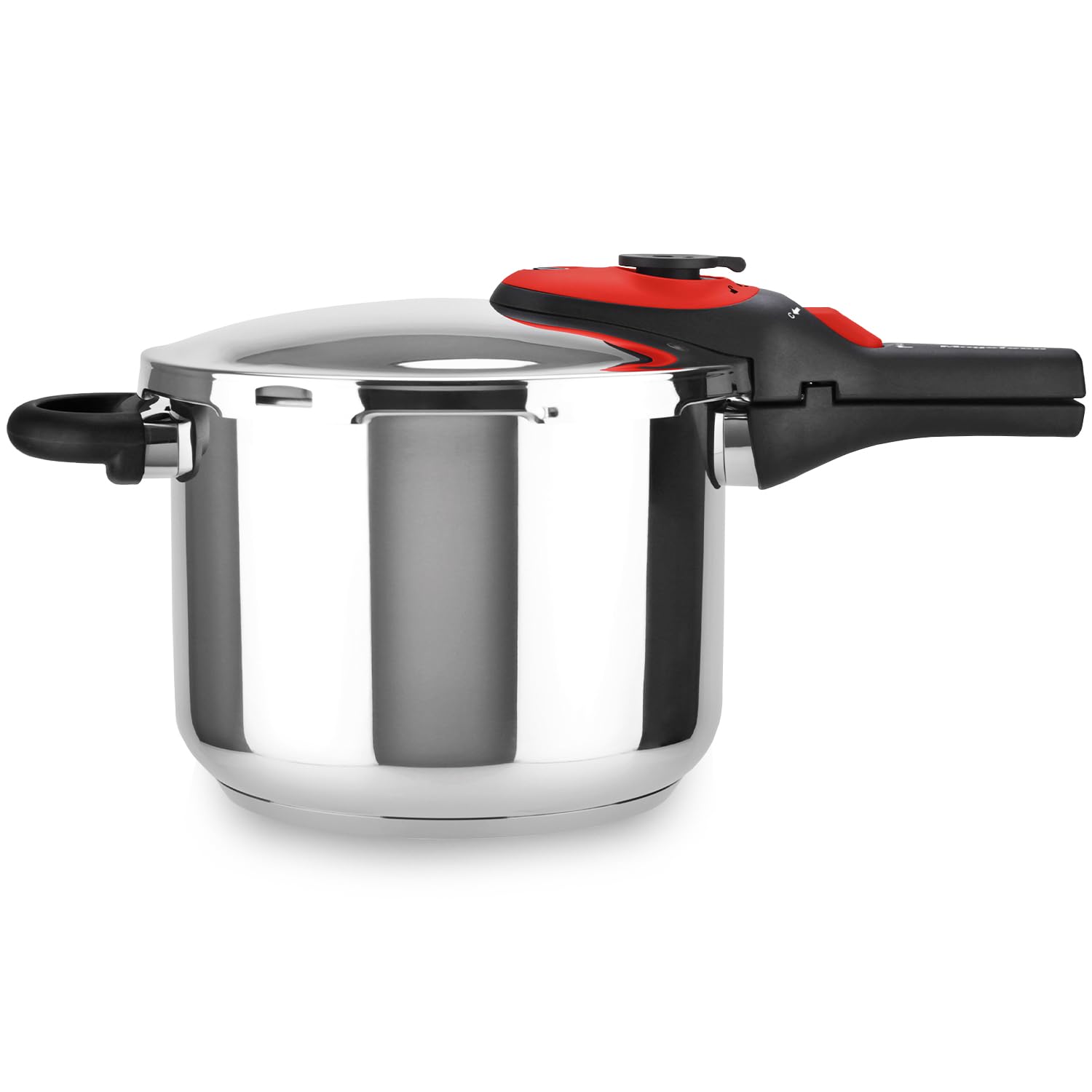 Magefesa Activa2 - Olla Express Rápida de 5 Litros, Acero Inoxidable 18/10, 2 Programas de Cocción, Apta para Todo Tipo de Cocinas, Inducción