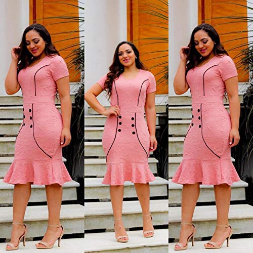 Vestido Roupas Femininas Moda Cristã Midi Novidade 2020