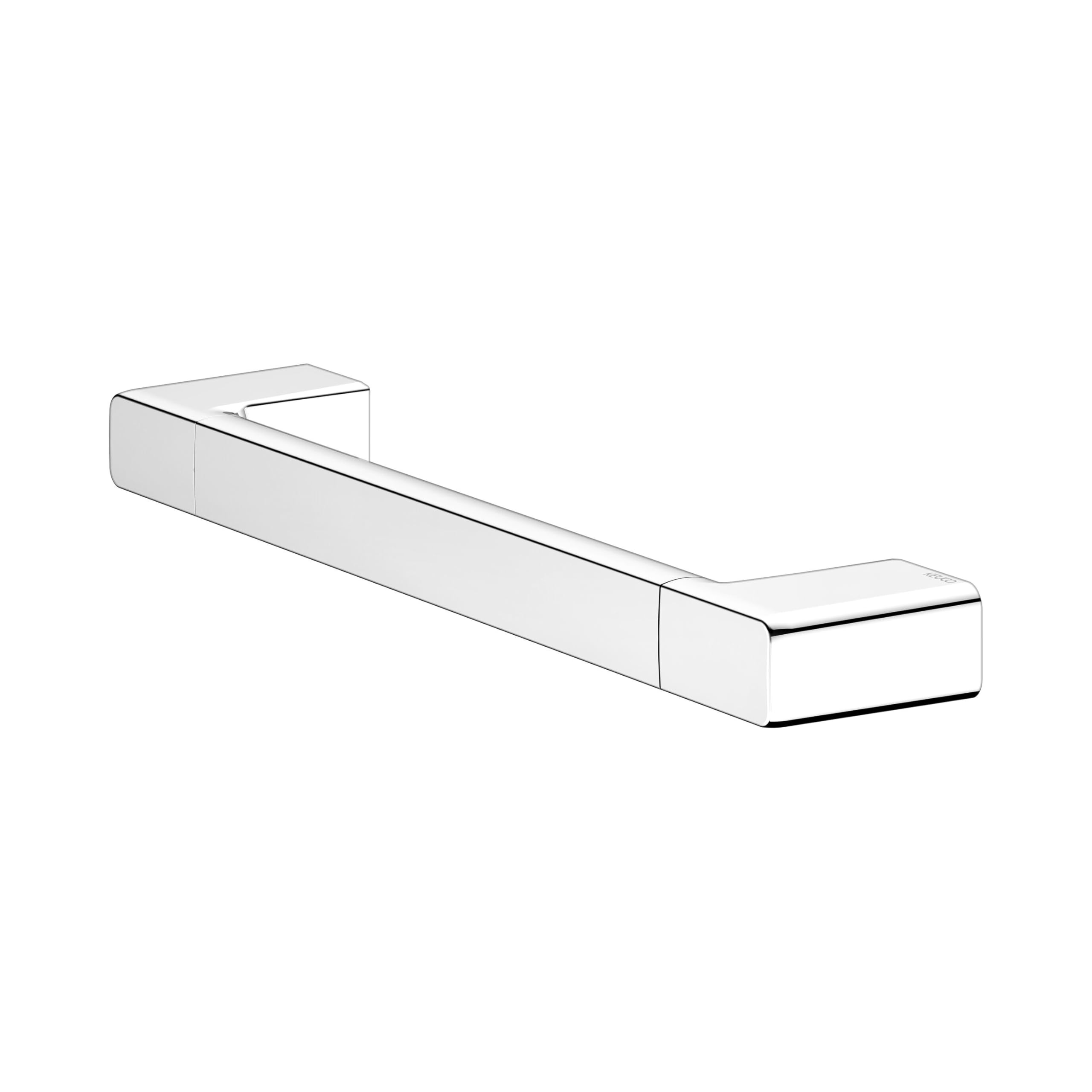 KEUCO Moll Poignée de relèvement 34,2 cm, métal chromé, capacité de charge jusqu’à 115 kg, Made in Germany, pour un accès facile et une prise en main stable dans la baignoire et la douche