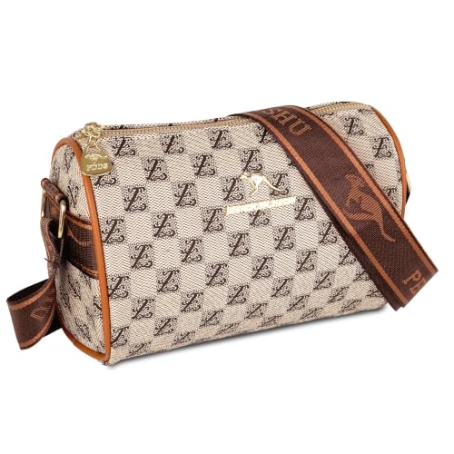 Image of Storite Women's Crossbody Sling Bag | Faux Leather | Zipper Closure | Adjustable Strap