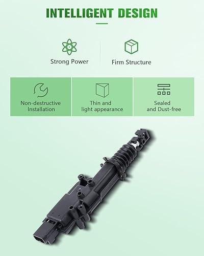 Miniatura 7 de SCITOO 746-158 Actuadores de bloqueo de puerta delantera derechaizquierda derecha delantera derecha reemplazo del pestillo de la puerta para Ford