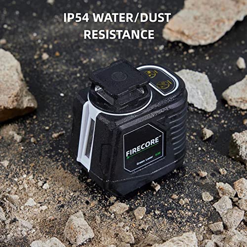 Firecore G30 360° Laser Level With Tripod, Green Self Leveling Cross Line Laser Tool With 3 Brightness Adjustment Pulse Mode For Floor Tile Wall Construction thumb #6