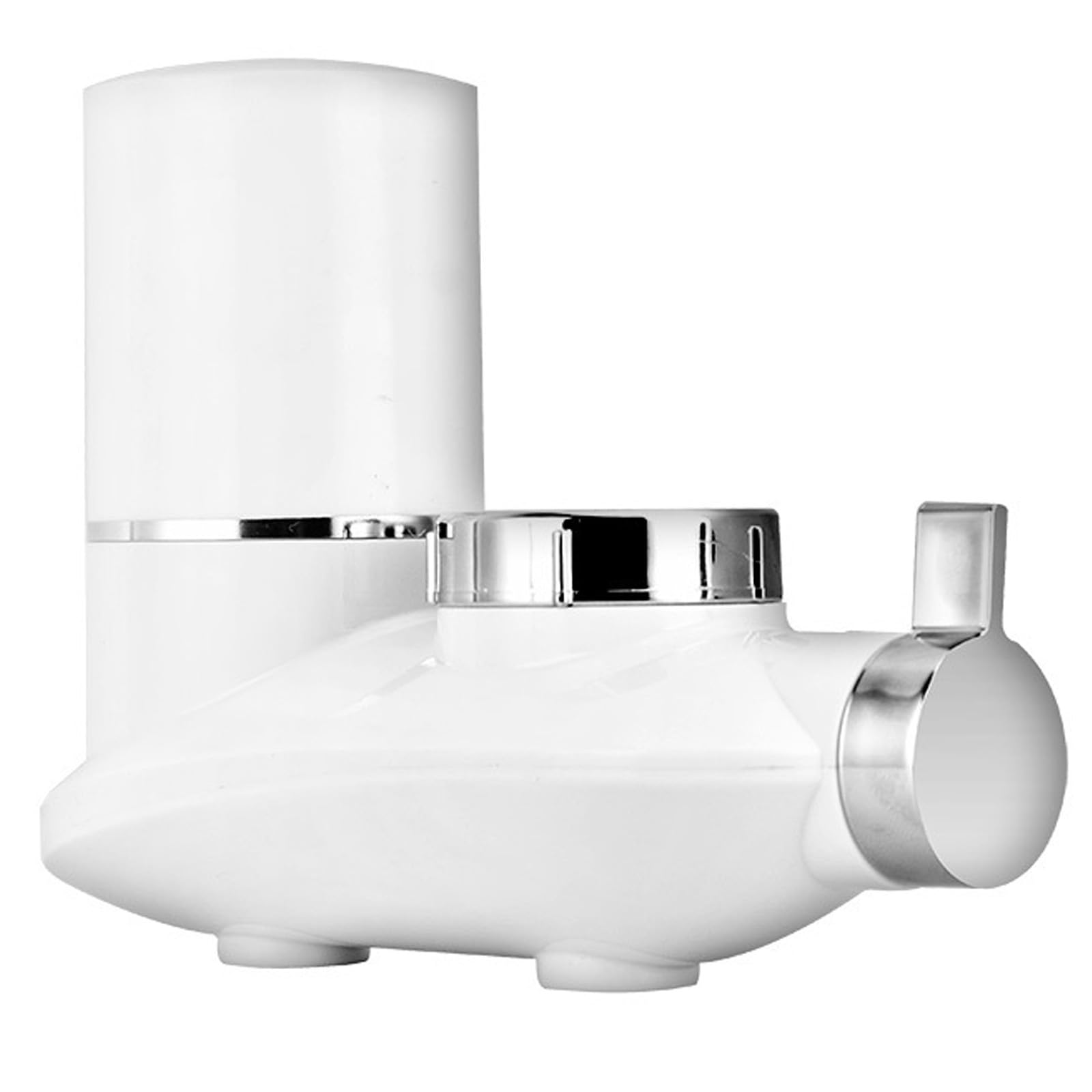 Filtro De Agua para Fregadero, Sistema De Filtración De Agua para Montaje En Grifocon Carbón Activado para Grifo Que Reduce Los Contaminantes De Plomo, Cloro, Arena, Metales Pesados