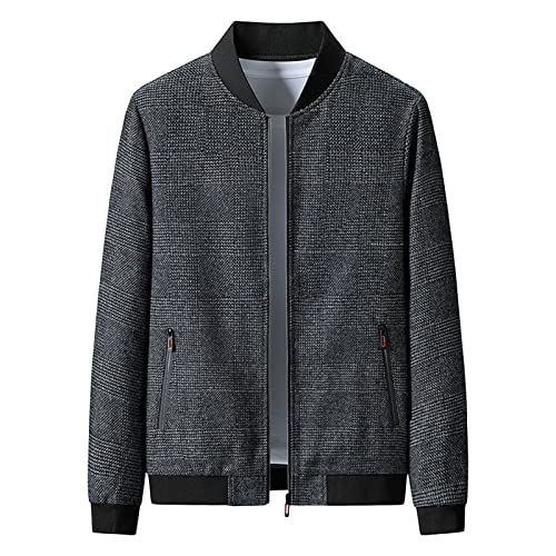 Veste de baseball en laine homme chaude et zippée contre le froid hivernal