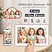 15.6 inch Wall Planner Digital Calendar & Chore Chart, Smart Touchscreen Display for Family Schedules, Hearth Display Digital Calendar, Digital Photo Frame, Great for Organizing Your 2025 Calendar