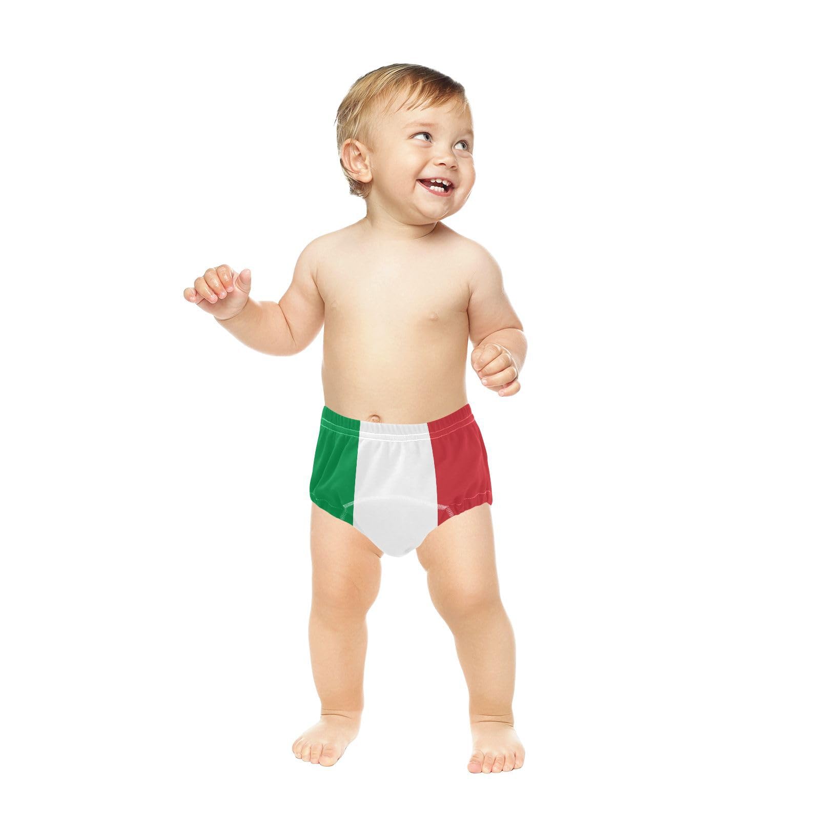 Baby Sleep Training Underwear Leakproof Potty Training Underwear Briefs for Infant 2T Flag Italy Accurate Dimensions Official